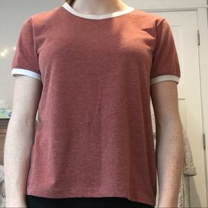 Forever 21 Red Ringer t-shirt